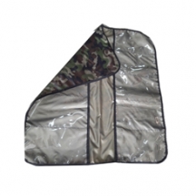 Тревожный мешок (несессер военнослужащего) облегченный камуфляж, цифра, черный