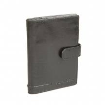708454 black Обложка для автодокументов и паспорта Gianni Conti#E