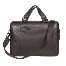 1811341 dark brown Бизнес-сумка Gianni Conti#E