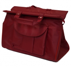 сумка хозяйственная Лаура (бордовый) тр456##