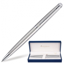 ����� ���������� ��������� WATERMAN "Hemisphere Stainless Steel CT", ����������� ������, ����������� ��������, �����, S0920470#S