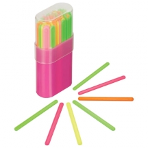 Счетные палочки СТАММ (30 штук) многоцветные, в пластиковом пенале, СП06, 20шт.#S