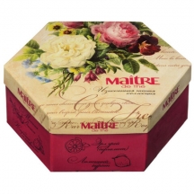 Чай MAITRE de The (Мэтр) "Цветы", АССОРТИ 12 вкусов, 60 пакетиков в конвертах, 120 г, баж 082#S