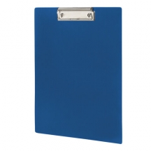 Доска-планшет STAFF с прижимом А4 (315х235 мм), пластик, 1 мм, синяя, 229222, 10шт.#S