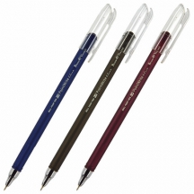 Ручка шариковая BRUNO VISCONTI PointWrite, СИНЯЯ, Original, корпус ассорти, линия письма 0,38 мм, 20-0210, 24шт.#S
