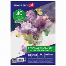    4, 40 ., " ",  , 200 /2, , BRAUBERG ART "CLASSIC", 112321#S