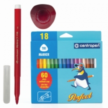 ���������� 18 ������ CENTROPEN "Just Perfect", ���������, ��������� � ���������, 2510/18KK, 725101801, 3��.#S