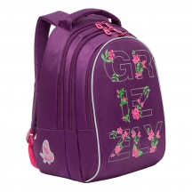 рюкзак школьный (фиолетовый) RG-268-4##