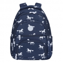 рюкзак школьный (лошади) RG-262-5##