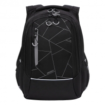 рюкзак (черный -серый) RU-138-41##