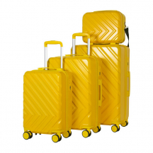 чемодан 22 дюйма (желтый) ч77061/22##
