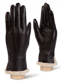 перчатки женские (d.brown (8.5)) LB-0204##
