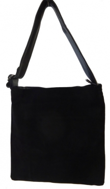 сумка женская (черный) п112замша##