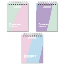    7, 75105 , 40 ., , , - "PASTEL", BRAUBERG, 117014, 120.#S