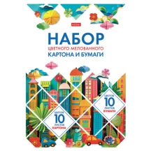 ����� ������� � ������ A4, ���������� 20 �. (10 ������ + 10 ������) � �����, HATBER, 200�290 ��, "�������", 088569, 20���4_32441, 10��.#S