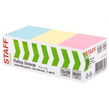 ����� ������������� (�������) STAFF STANDARD, 38�51 ��, 3 �����, 100 ������, ����� 12 ����, 116587, 6��.#S