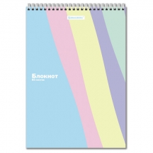 ������� ������� ������ �4, 200�290 ��, 80 �., �������, ��������, ������, �����-����� "PASTEL", BRAUBERG, 117032, 8��.#S