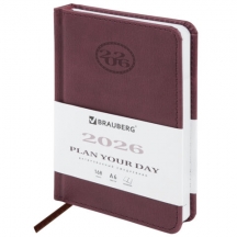 ���������� ������������ 2026, ����� ������ 100�150 ��, �6, BRAUBERG "Favorite", ��� ����, ����������, 117249, 4��.#S