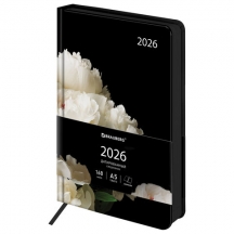 ���������� ������������ 2026 �5 138x213 ��, BRAUBERG "Vista", ��� ����, �������, "Flowers", 117454, 2��.#S