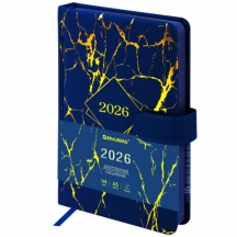 ���������� ������������ 2026 �5 138x213 ��, BRAUBERG "Goldy", ��� ����, ������� ����, �����, 117472, 2��.#S