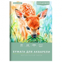 ����� ��� �������� �4, 20 �., 200 �/�2, 210�297 ��, BRAUBERG ��������, "��������", 117746, 7��.#S