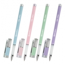 ����� ������� BRAUBERG "GEL ONE PASTEL", ������, ������ �������, ���� 0,5 ��, ����� 0,35 ��, 144039, 24��.#S