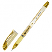 ����� ��������� �������� � ������ BRAUBERG "Delta Plus Gold", �����, ������� ���� 0,7 ��, ����� ������ 0,35 ��, 144256, 24��.#S