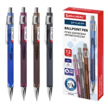 ����� ��������� �������������� � ������ BRAUBERG "STYLE RT", �����, ���������� ���������� 0,7 ��, ����� ������ 0,35 ��, 144324, 24��.#S