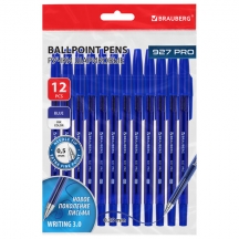 ����� ��������� BRAUBERG 927 PRO "WRITING 3.0", �������� 12 ��., �����, ������� ���� 0,5 ��, ����� ������ 0,25 ��, 144338, 12��.#S