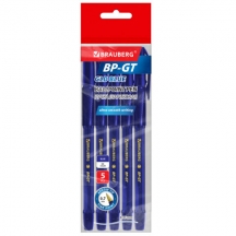 ����� ��������� BRAUBERG BP-GT GLD BLUE, ����� 5 ����, �����, ������� ���� 0,7 ��, ����� ������ 0,35 ��, 144511, 6��.#S