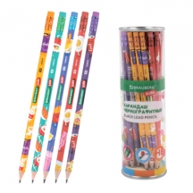 �������� �������������� � ������� BRAUBERG KIDS "FOOD", 1 ��., HB, � ��������, ������ �������, 182018, 72��.#S