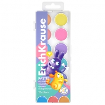 ������ ����������� ERICH KRAUSE "Jolly Friends Pastel", 12 ������, ����������� �����, ����������, 61370, 7��.#S