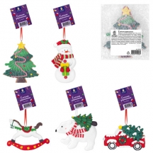 ��������� ������� (1 ��.) "Xmas Toys" 11�9,5 ��, ���������� �����, ������� 5 ��������, ������� ������, 592412, 5��.#S