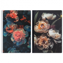 ������� �4 96 �. BRAUBERG, �� ������ � ��������, ������, ������� ������, "Flowers", 405286, 10��.#S