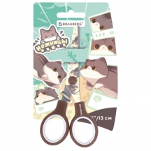 ������� 130 ��, ����������, � ������� ������� "����� ������", BRAUBERG CUTE CATS, 238957, 12��.#S