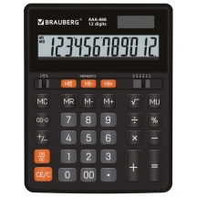 ����������� ���������� BRAUBERG AAA-888 (202x159 ��), 12 ��������, ������, ������� �������, 273981, 3��.#S