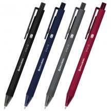 ����� ��������� �������������� BRAUBERG "VIVID", ������ soft-touch, �����, ������� ���� 0,7 ��, ����� ������ 0,35 ��, 144407, 24��.#S