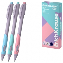 ����� ��������� � ������ ERICH KRAUSE "ErgoLine Kids Pastel", �����, ������ �������, 0,25 ��, 62037, 10��.#S