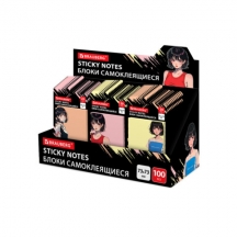 ���� ������������� (�������) BRAUBERG ANIME, 73�73 ��, 20 ������, ������ �������, 116710, 48��.#S