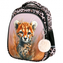 ����� BRAUBERG STABLE, 2 ���������, � �������, "Curious leopard", 36�28�16 ��, 274387#S