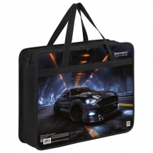 ����� �� ������ � ������� BRAUBERG �4, 1 ���������, �������, 80 ��, "Fast car", 274498, 5��.#S
