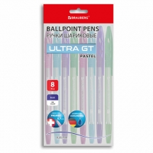 ����� ��������� � ������ BRAUBERG "ULTRA GT PASTEL", ����� 8 ����, �����, ���� 0,7 ��, ����� 0,35 ��, 144532, 10��.#S