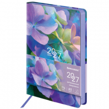 ���������� ������������ 2027, �5, 138x213 ��, BRAUBERG "Vista", ��� ����, ������, "Hydrangea", 117988, 3��.#S