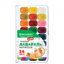 ������ ����������� BRAUBERG KIDS NEW, �������, 24 �����, ���������� ������, ����������� ����� � ������������, 192797, 10��.#S