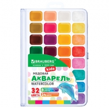 ������ ����������� BRAUBERG KIDS NEW, �������, 32 ����� (24 ������� + 8 ���������), ���������� ������, �������. ����� � ������������, 192799, 6��.#S
