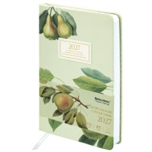 ���������� ������������ 2027, �5, 138x213 ��, BRAUBERG "Vista Glow", ��� ����, �������, "Pear tree", 117961, 3��.#S